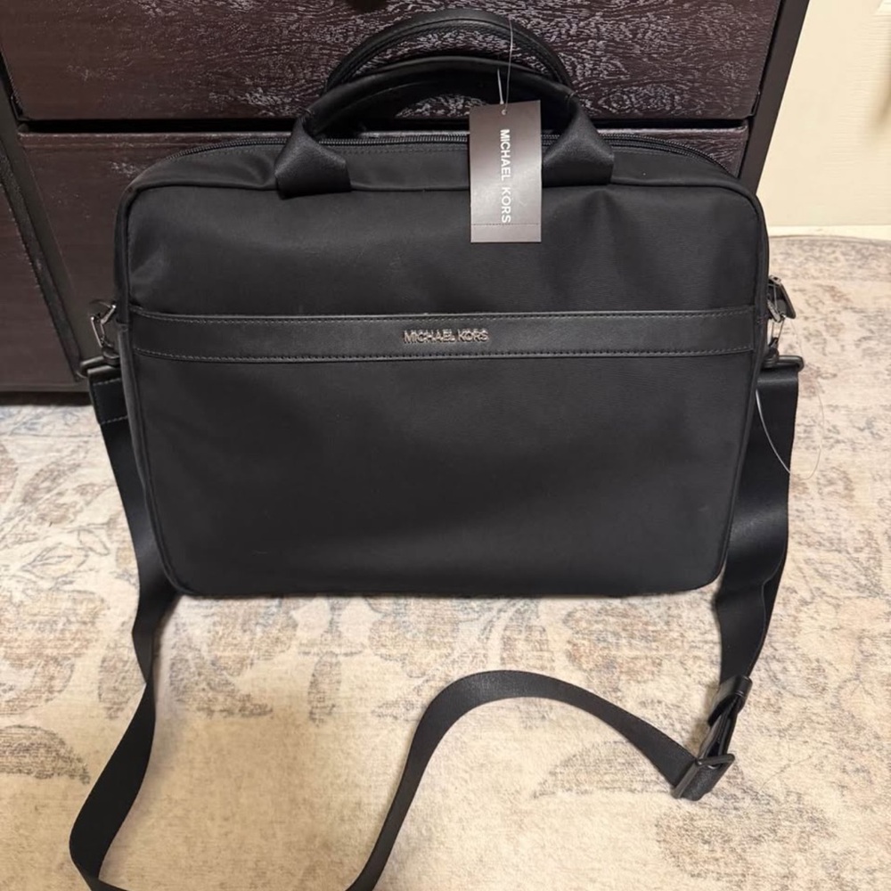 Michael Kors Men's Black Laptop Bag